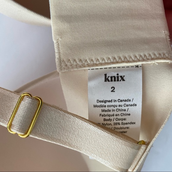 Knix Wingwoman Contour Bra Nude 1 Ivory - Size 2 34A, 34B, 36A, 32C - Picture 6 of 7